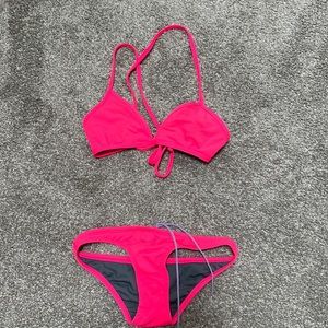 Jolyn clothing hot pink bikini